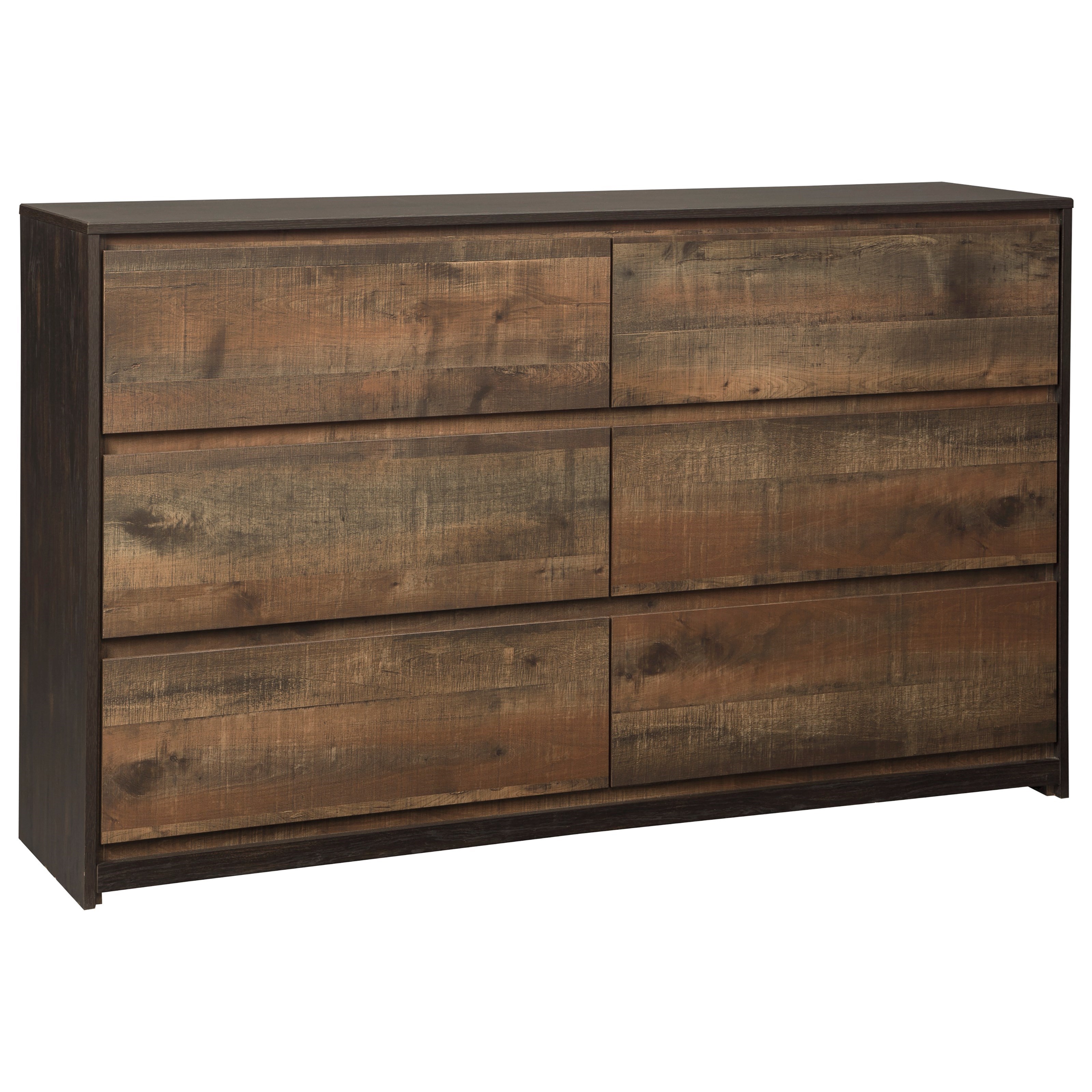 Ashley Signature Design Windlore Modern Rustic Dresser Rooms and Rest
